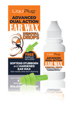 Load image into Gallery viewer, LugGuards 60ml High Capacity Quad Stream Earwax Syringe with LiquiPlug® Advanced Dual Action Ear Wax Removal Drops
